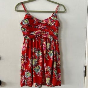 Red Roxy Mini Dress - S